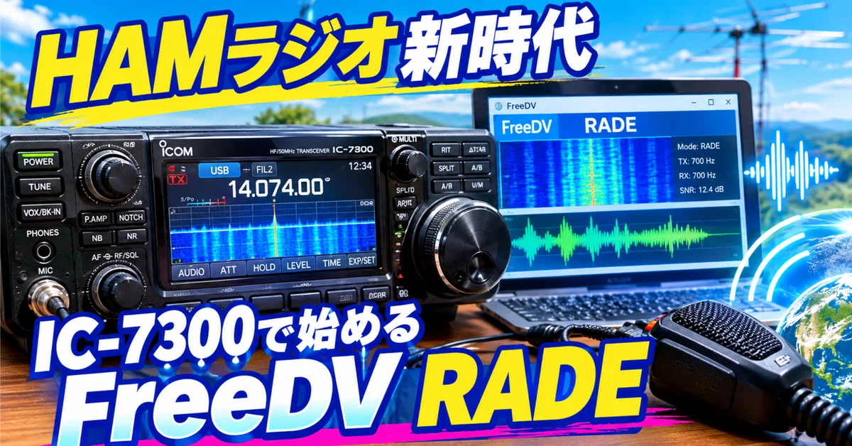 [New Era of HAM Radio] Starting 