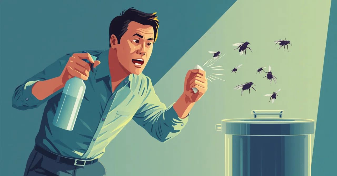 53 years old, the battle against fruit flies.｜再起途中の52歳