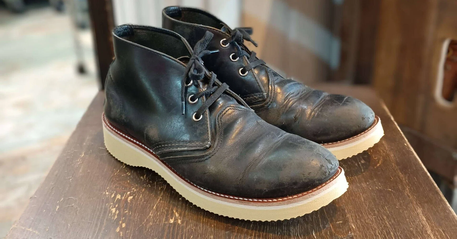 リソール/ソールカスタム】Red Wing#3148 Work Chukka+Dr.Sole Cushion