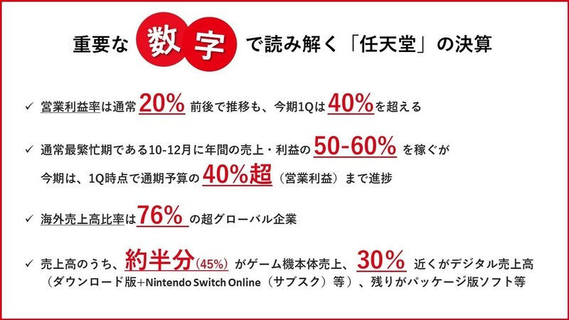 巣ごもり需要で大躍進 任天堂の最新決算まとめ 数字に強くなるための勉強ノート Note 巣ごもり需要で大躍進 任天堂の最新決算まとめ 数字に強くなるための勉強ノート Note
