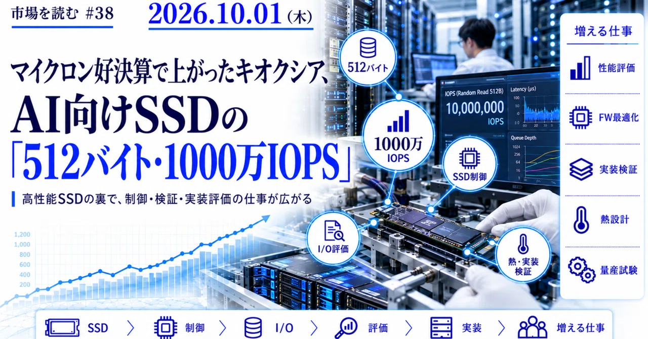 Kioxia rises on Micron's strong earnings, '512-byte, 10 million IOPS ...