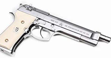 ハンドガン】WE-TECHベース M92カスタム ソード カトラス シルバー