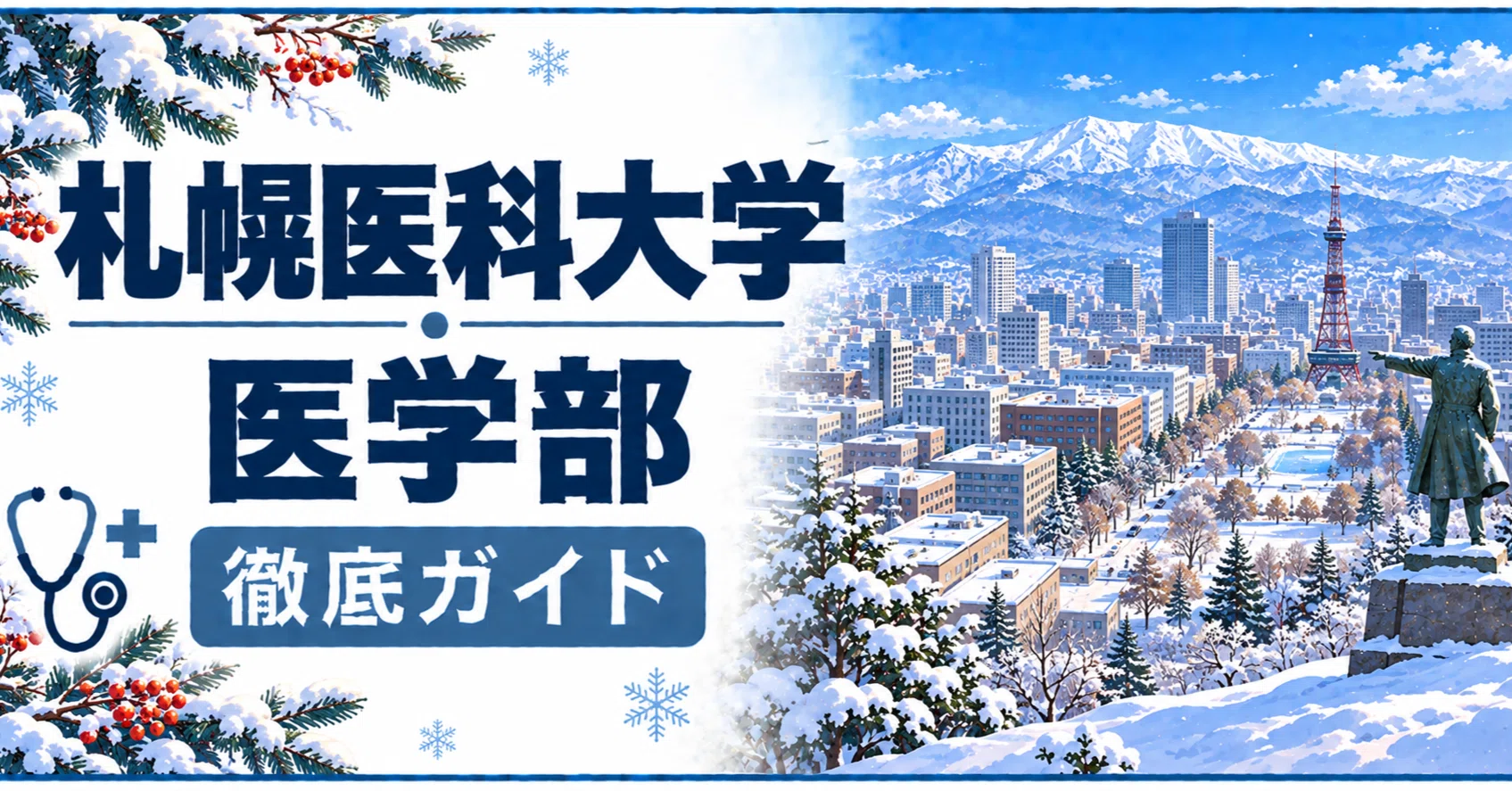 札幌医科大学 医学部 日本一詳しい徹底ガイド 偏差値 学費 進級 留年