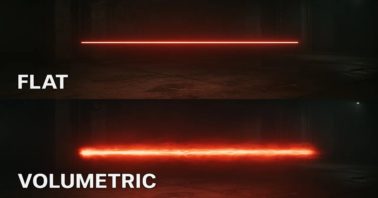 Turn Flat Laser Beams into Realistic Volumetric FX in UE5 Niagara｜Ashif Ali