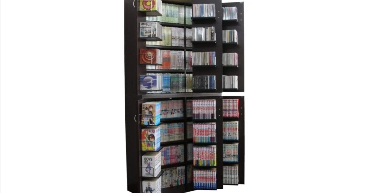 溢れる本やCDを完全集約】扉裏まで使える超大容量！「J-Supply 扉付 16