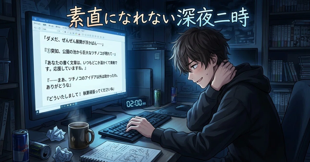 (Short Story) 2:00 AM, Unable to Be Honest｜★おはなしネコ★
