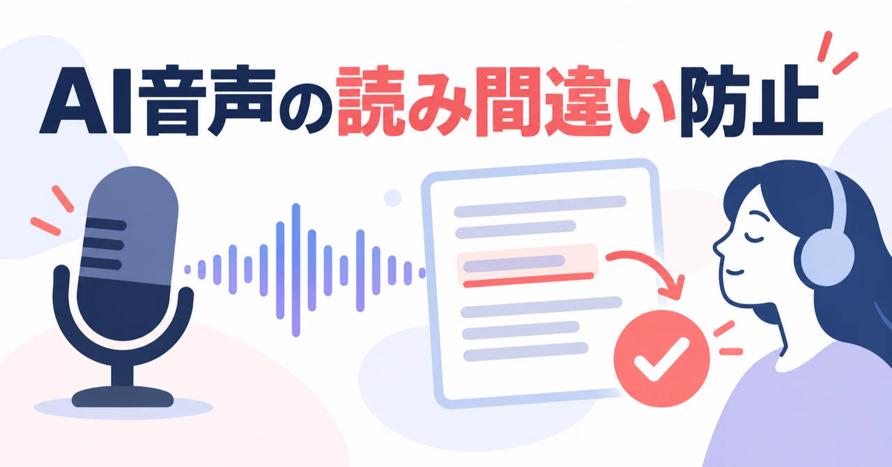 AI Voice Script Misreading Prevention Sheet｜ARIA