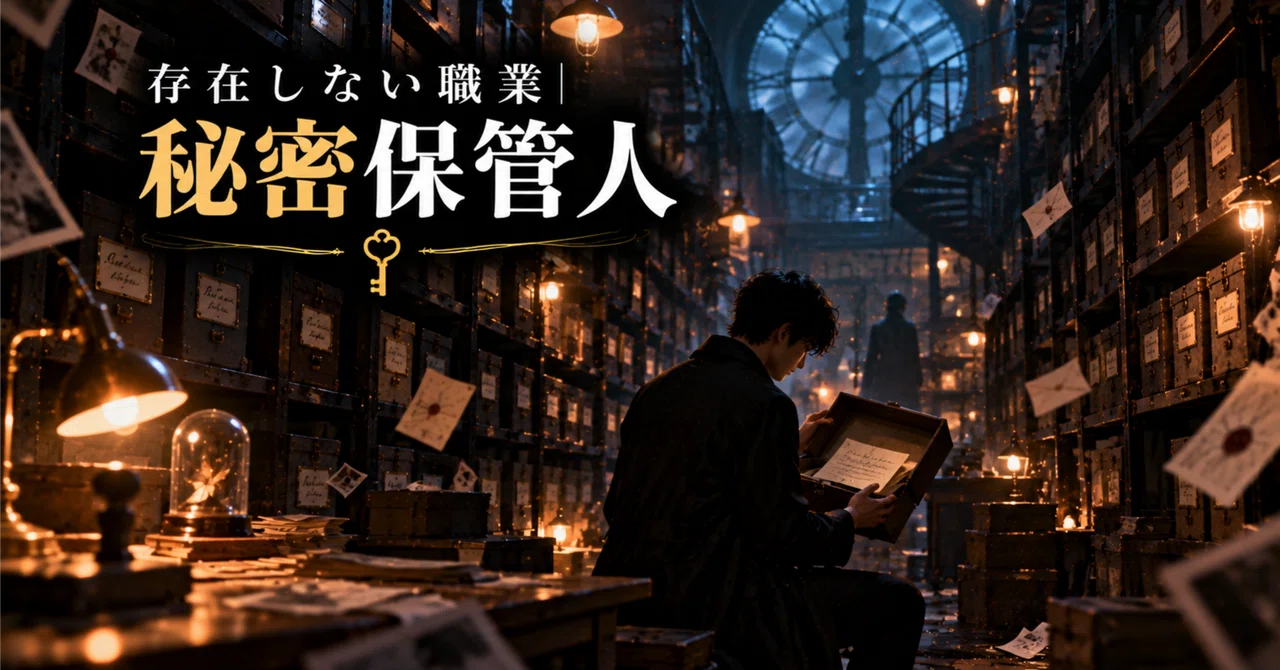 Non-existent Profession | The Secret Keeper｜よりみち書店