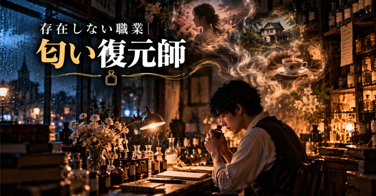 Non-existent Profession | Scent Restorer｜よりみち書店