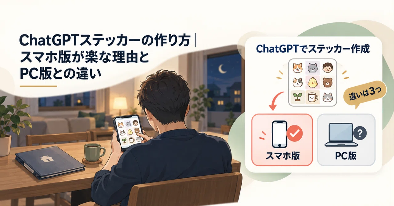 How to Make ChatGPT Stickers | Why the Smartphone Version is Easier and ...