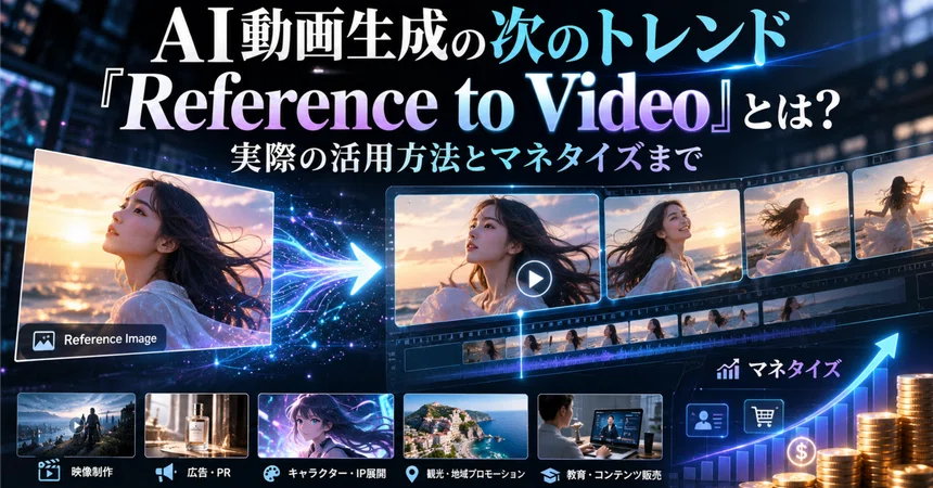 Recommendation Note AI動画生成の次のトレンド「Reference to Video」とは?実際の活用方法とマネタイズまで|ひろと|AI×超自動化術
