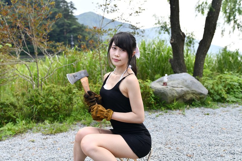 ソロキャンプ女子 湖畔キャンプ場で夏キャンプ 水着で水遊び 旅チングtv ソロキャンプ Note