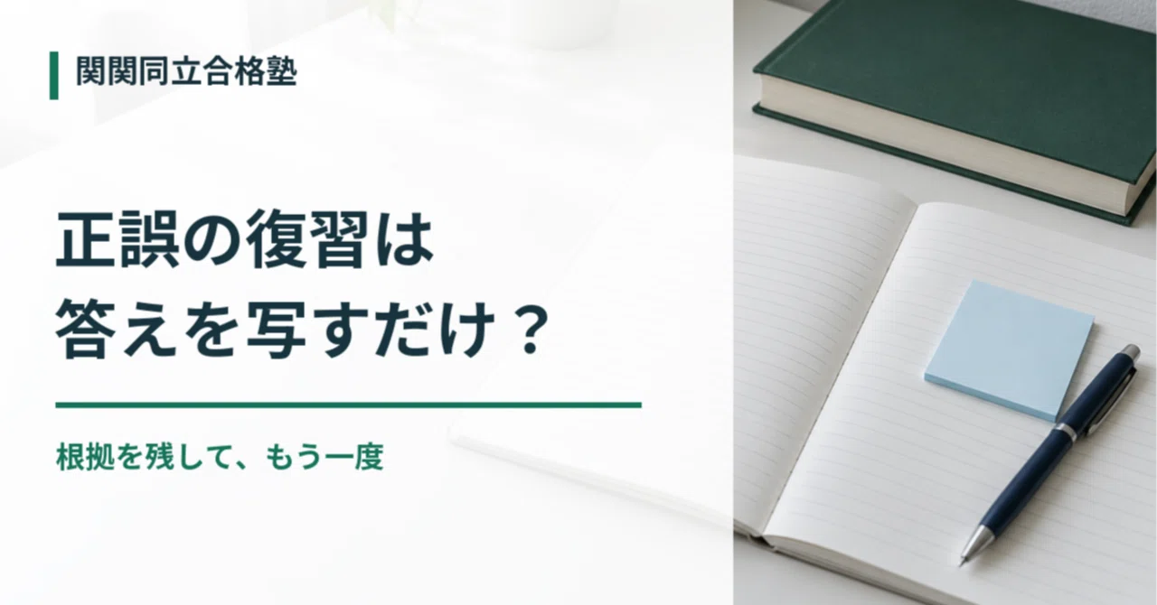 What should you write in your review notebook for Kankandoritsu ...