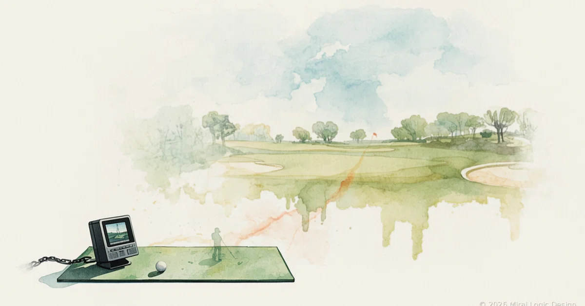 The era of 'annual membership fees' for golf practice equipment. Why ...