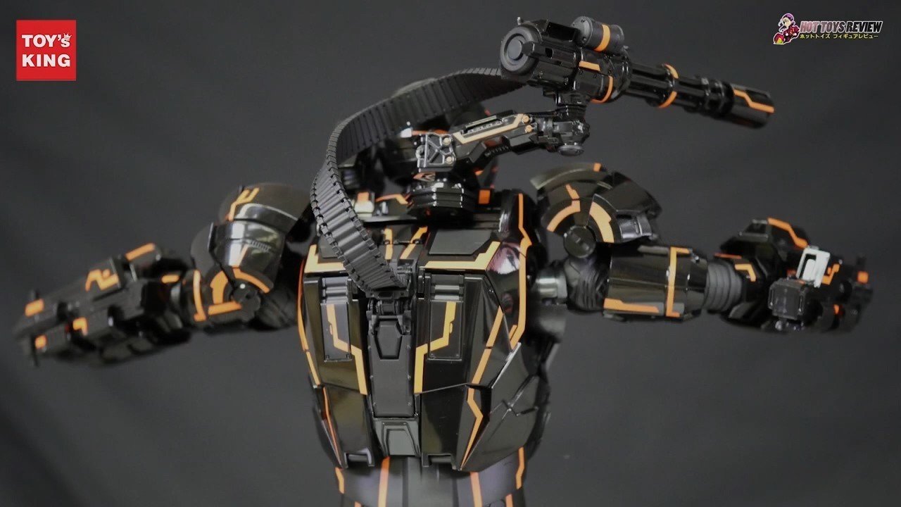 ムービー・マスターピース ウォーマシン ネオンテック オレンジ版 DIECAST ホットトイズ ウォｰマシン(ネオンテック/オレンジ版) 1/6 ムｰビｰ