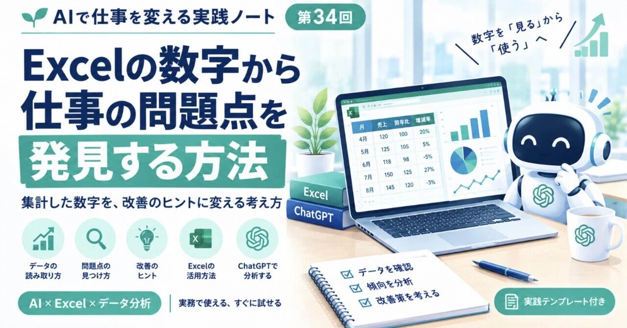 Vol. 34 | How to Discover Work Problems from Excel Numbers - Free ...