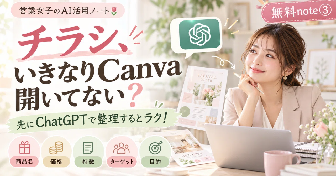 Not Good at Design? No Problem! I Tried Making a Flyer with ChatGPT｜営業 ...