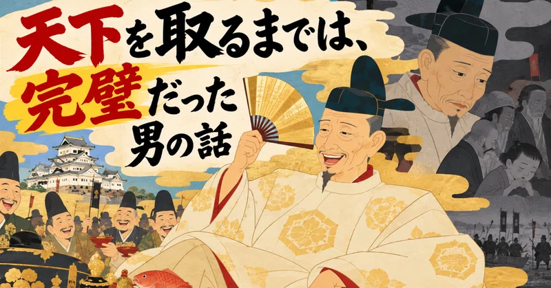 天下を取るまでは、完璧だった男の話