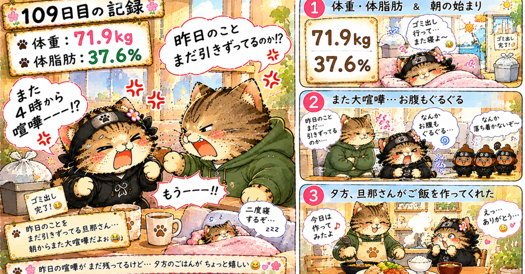 ダイエット109日目｜旧かぶ桜峠