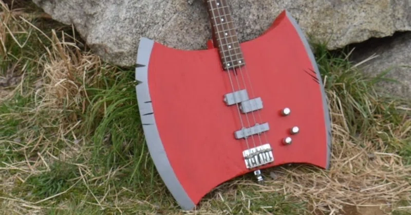 CORT 鋭く Axe-2 斧型ギター KISS ジーンシモンズ