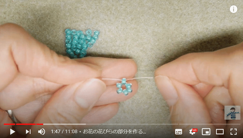 韓国で人気のビーズリングをピアスやネックレスにアレンジする方法 ビーズリングの編み図あり ビーズドール作家haru Note