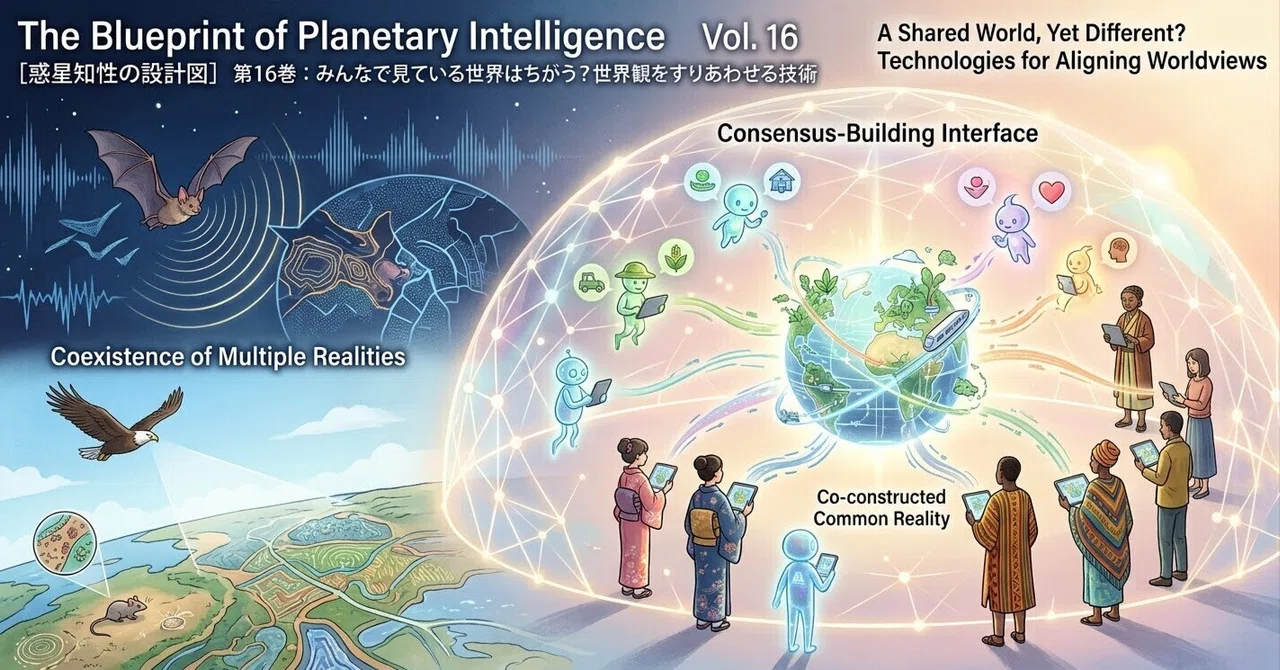 [Blueprint for Planetary Intelligence] Vol. 16: Do we all see a ...