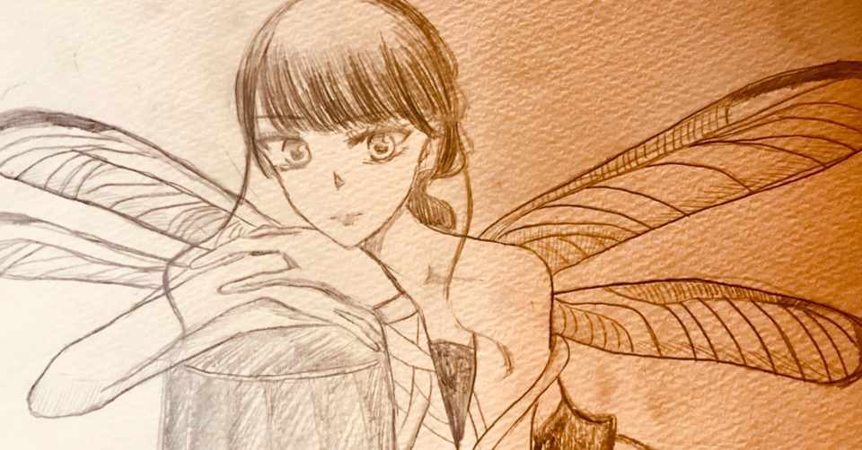 ミュシャの連作 四つの宝石 からポーズを借りたイラスト マリヤ トウゴウ Note