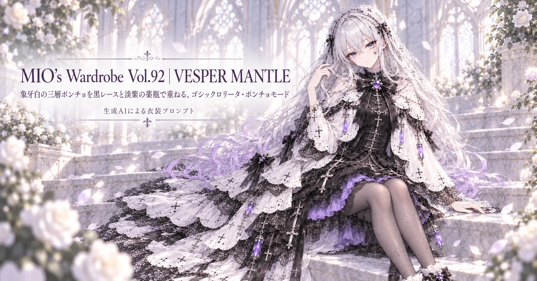 MIO's Wardrobe Vol.92｜VESPER MANTLE｜MIO