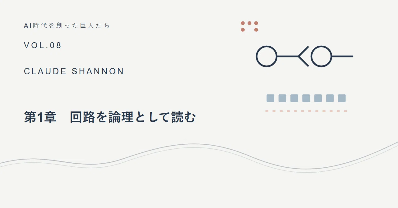 Chapter 1: Reading Circuits as Logic｜おてつ