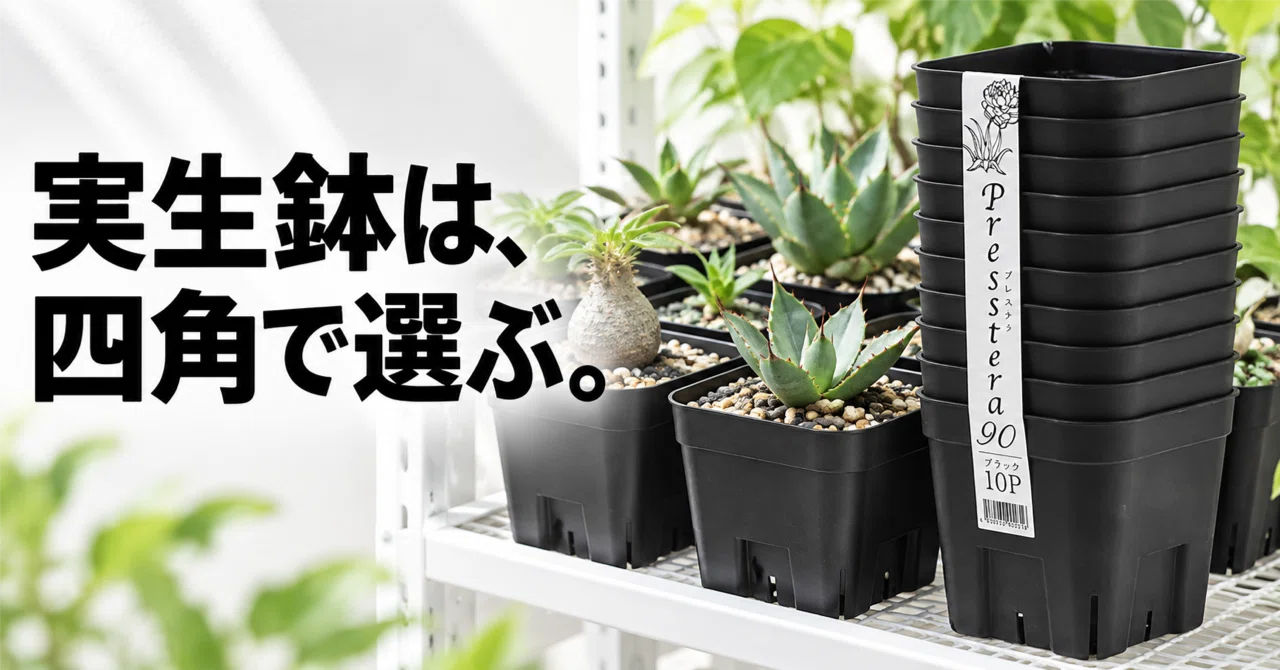 プレステラ90の使い方｜実生・小苗で選ばれる理由と深型との違い｜ライゼン