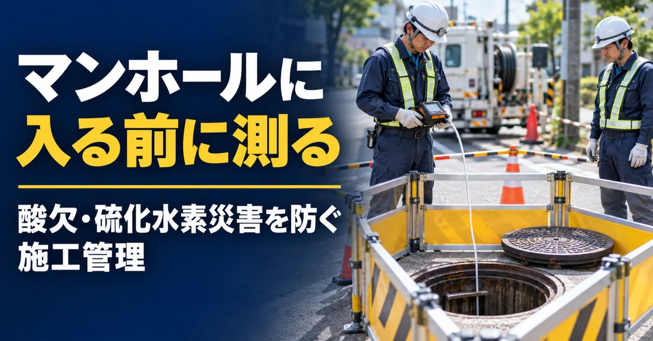O2 Supplementation Types Measuring Before Entering Manholes: Construction Management to Prevent ...