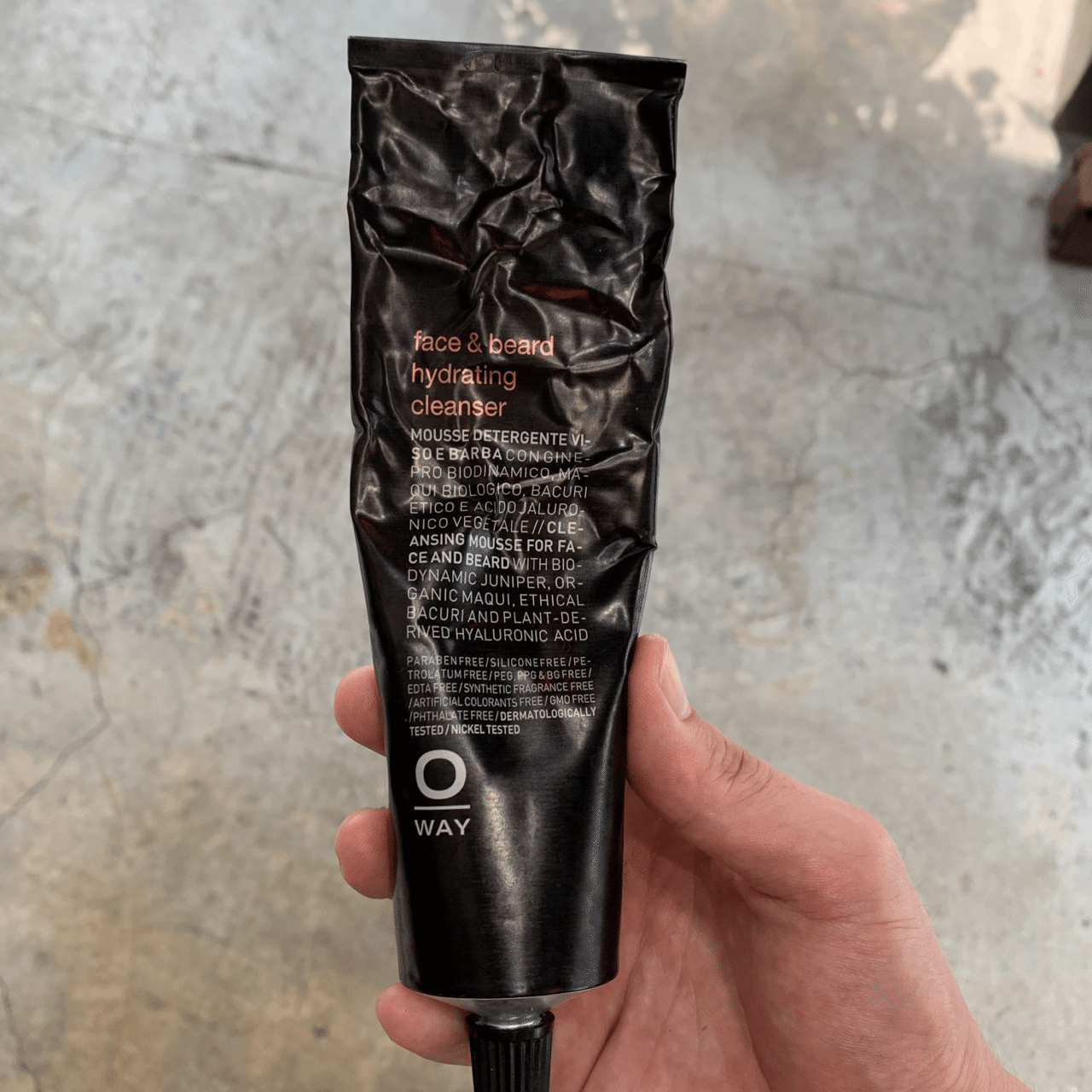 男の洗顔 O Way Men Itt Hair Note