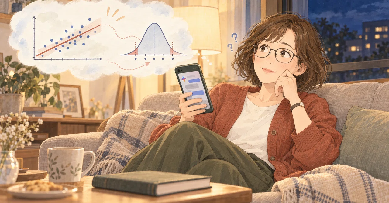 [Statistics from your 50s] Nights of asking Gemini over and over ...
