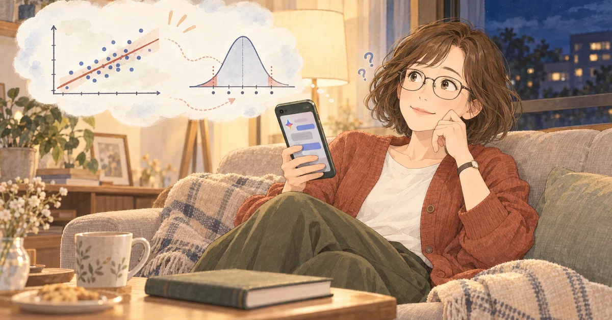 [Statistics from your 50s] Nights of asking Gemini over and over ...