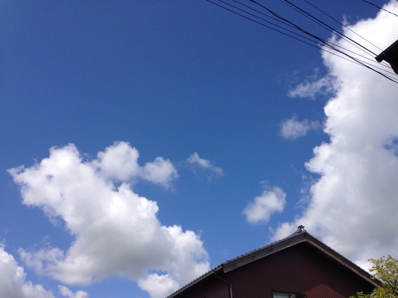 夏らしい綺麗な青空 こばまさ Note