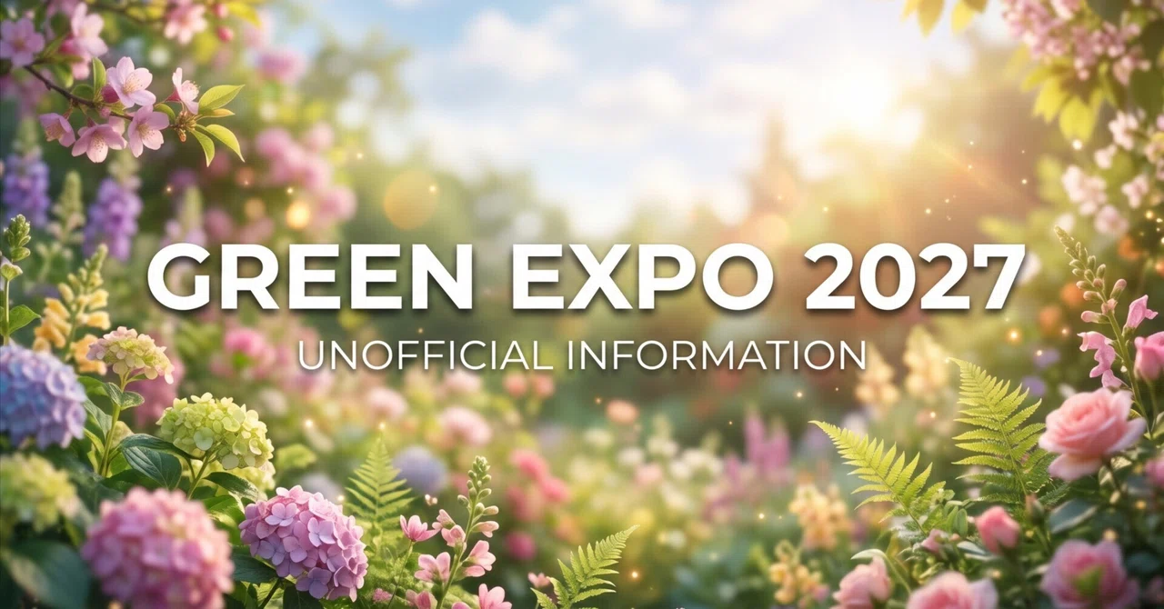 [GREEN×EXPO 2027 (Yokohama Flower Expo)] The blog is finally live! A ...