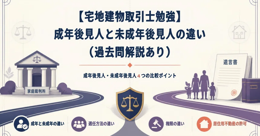 [Real Estate Notary Study] Differences between Adult Guardians and ...
