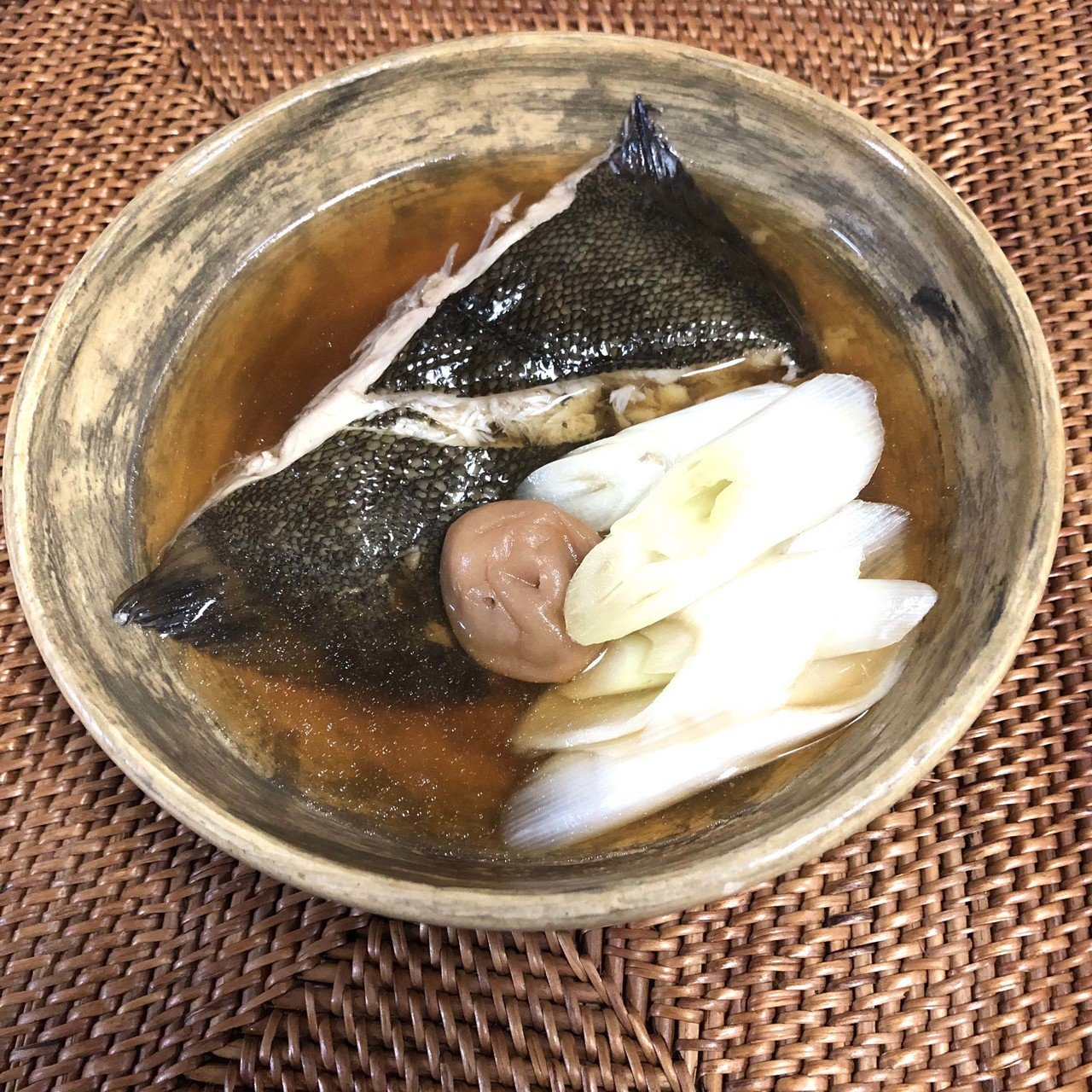 黒カレイの梅と葱さっぱり煮 家庭料理 魚料理 Hoshikawaasuka Note