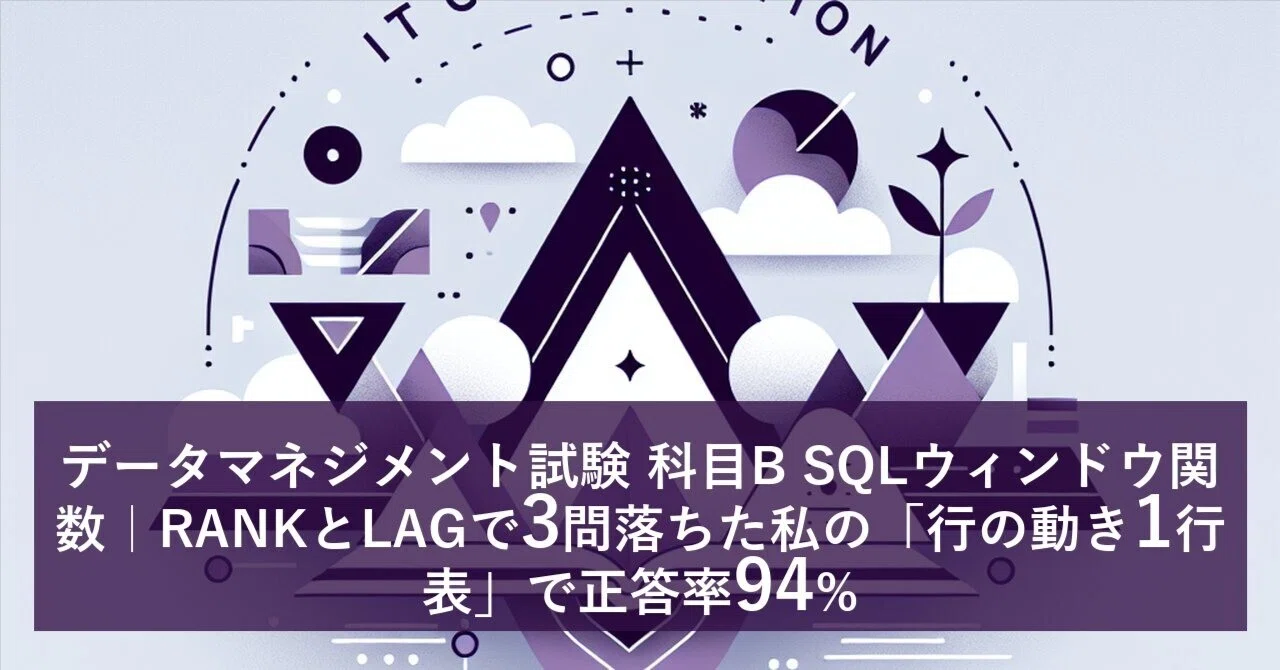 Data Management Exam Subject B SQL Window Functions | My 'Row Movement ...