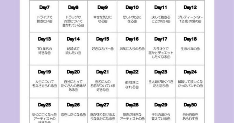 Day9 幸せな気分になる曲 しゃけちゃん Note