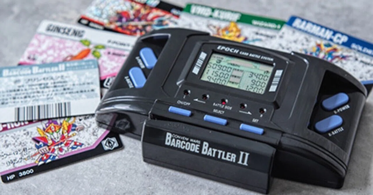 111 30年前に一世を風靡した「バーコードバトラーII」が2022年になって