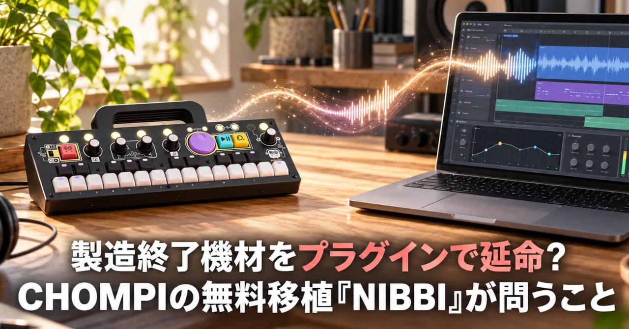 Extending the life of discontinued gear with plugins? What CHOMPI's ...