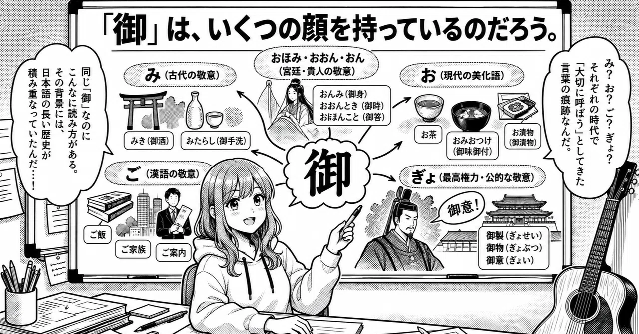 Reflecting through verbalization: How many faces does 'Go' (御) have?｜ラビ☆雪兎