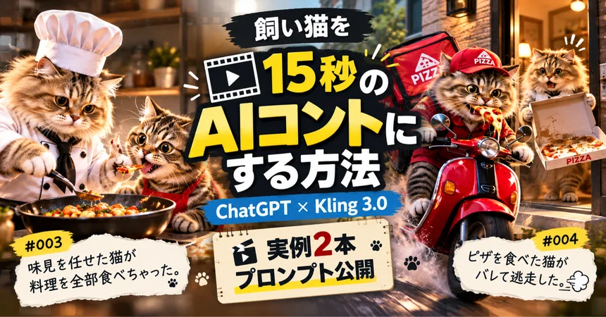 【2 Practical Examples】 How to Turn Your Pet Cat into a 15-Second AI ...