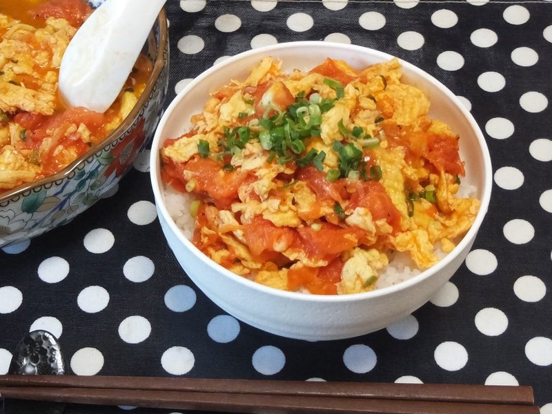 料理 番茄炒蛋 西紅柿炒鶏蛋 うに梓 Note