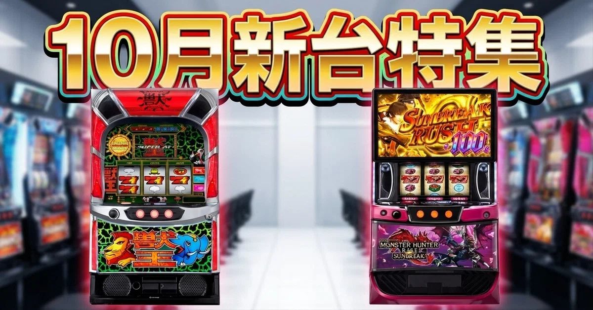 10月5日導入】スマスロ獣王を徹底紹介｜同日導入のモンハンサン