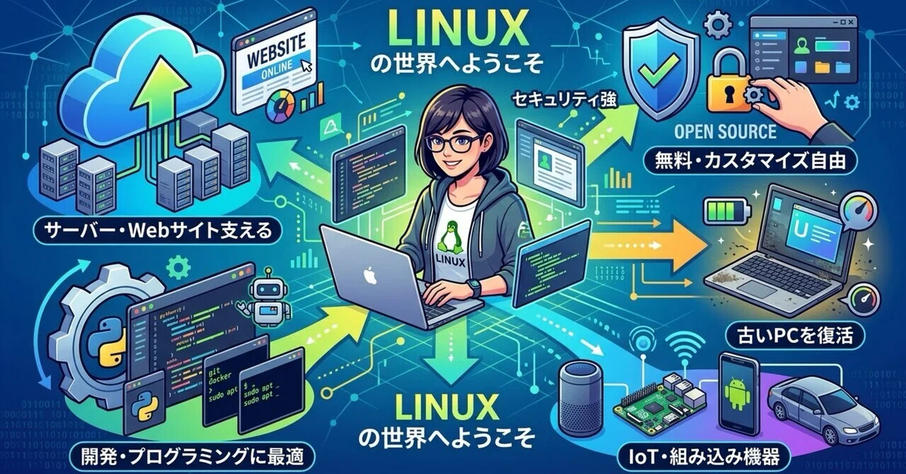 What is Linux useful for? I asked an AI.｜愛の支配が始まりました。