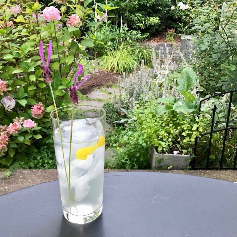 ラベンダーのレモネード カクテル ヒガシリカ Note