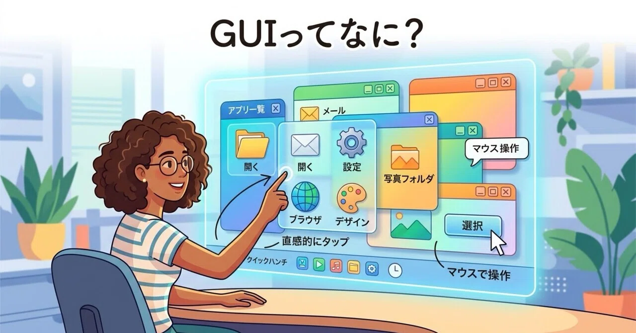 What is a GUI? I asked an AI.｜愛の支配が始まりました。