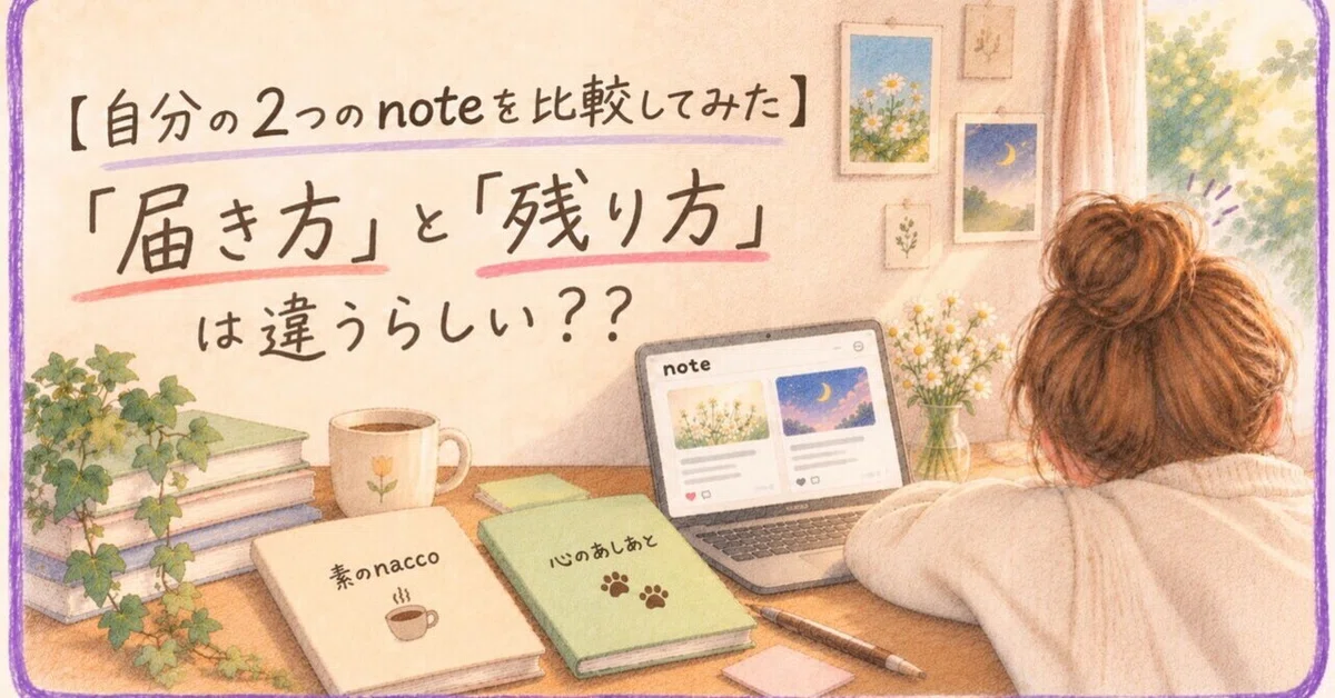 [Comparing my two notes (Part 2)] It seems the way they 'reach' and ...